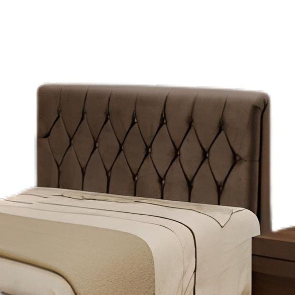 Cabeceira P/ Cama Box Casal 1.40M Chocolate
