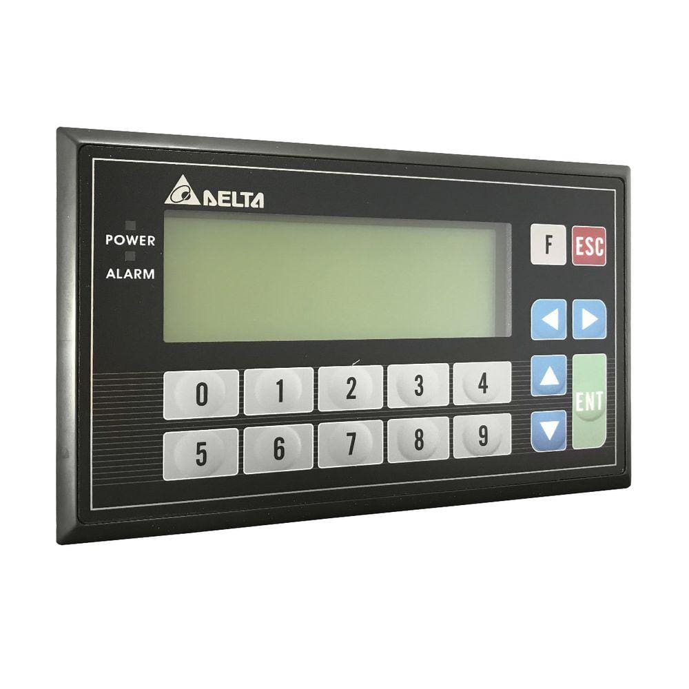 IHM com CLP | 4.1" 16ED 16SD Tipo Painel de Texto | TP04P-32TP1R | Delta
