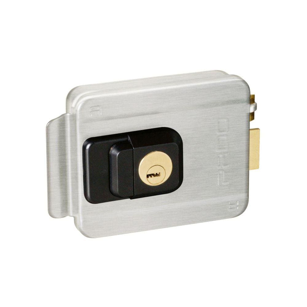 Fechadura Sobrepor Elétrica Multiponto Botão - Inox - Pado