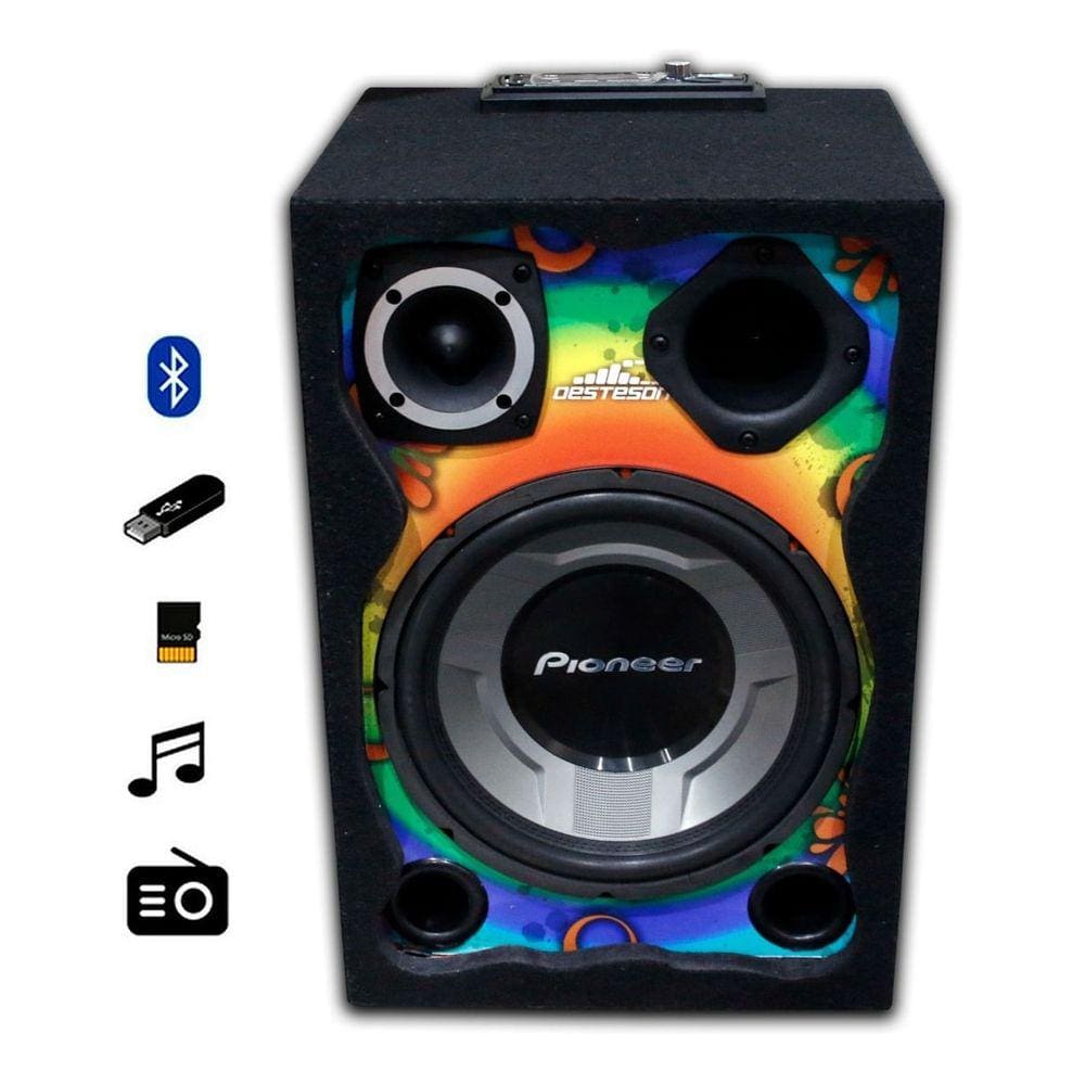 Caixa de som Bob Bluetooth 12 Polegadas Sturdy 400Watts Residencial -  Sturdy Oficial