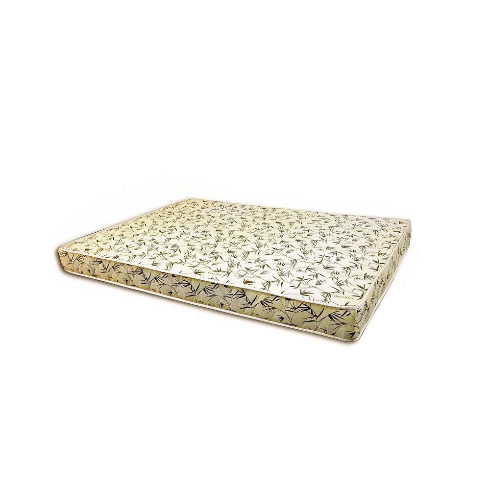 Colchão Casal 138 Austrália Bello Box - 100% Espuma - D26 Amarelo 14x138x188