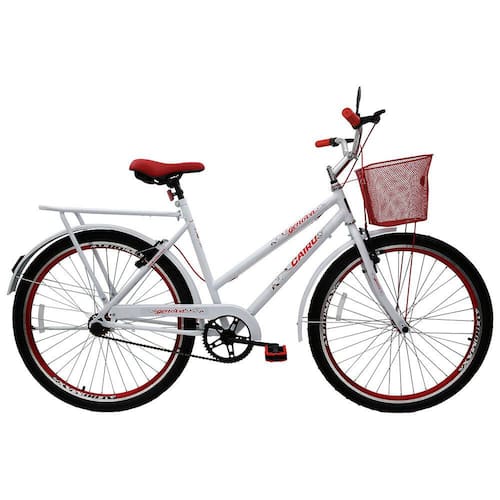 Bicicleta Super Fort com Garupa Aro 26 Violeta - Colli Bike