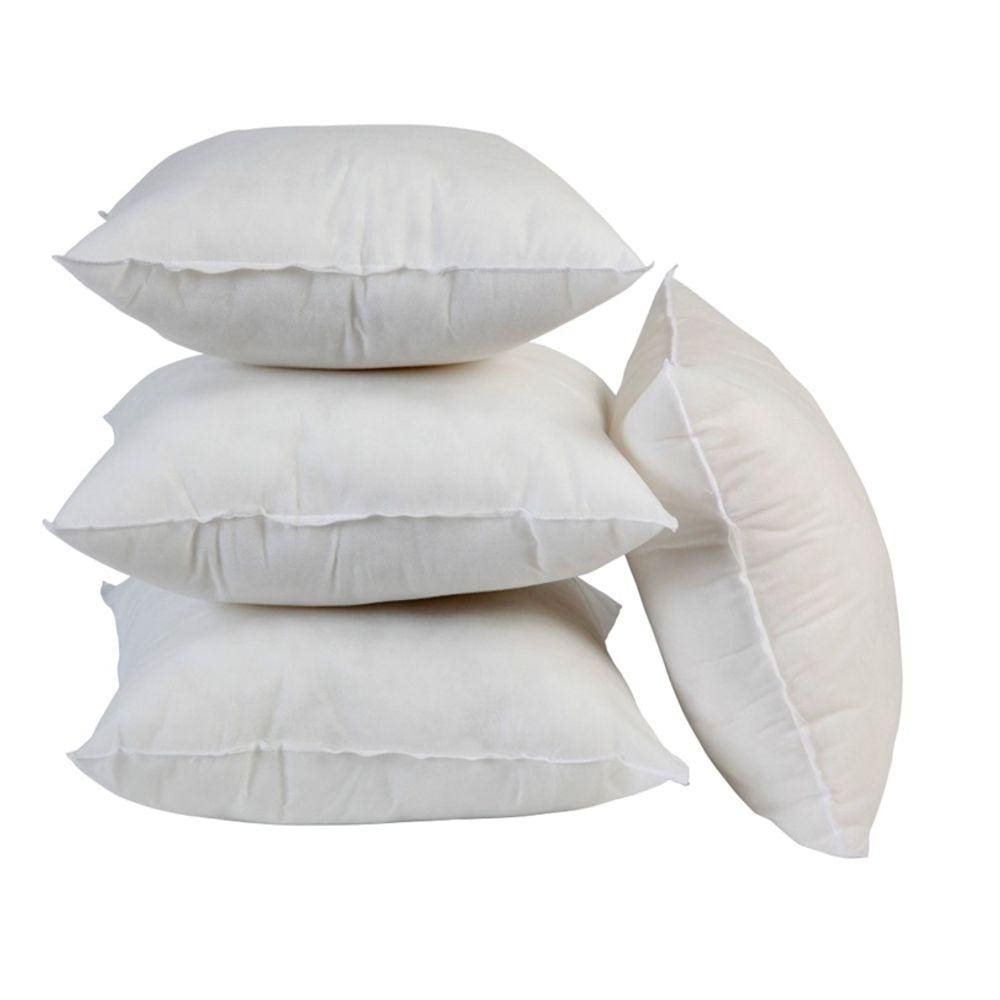 Jogo Enchimento Almofada 45x45 Fibra de Silicone Premium 4 Peças - Mundial Casa