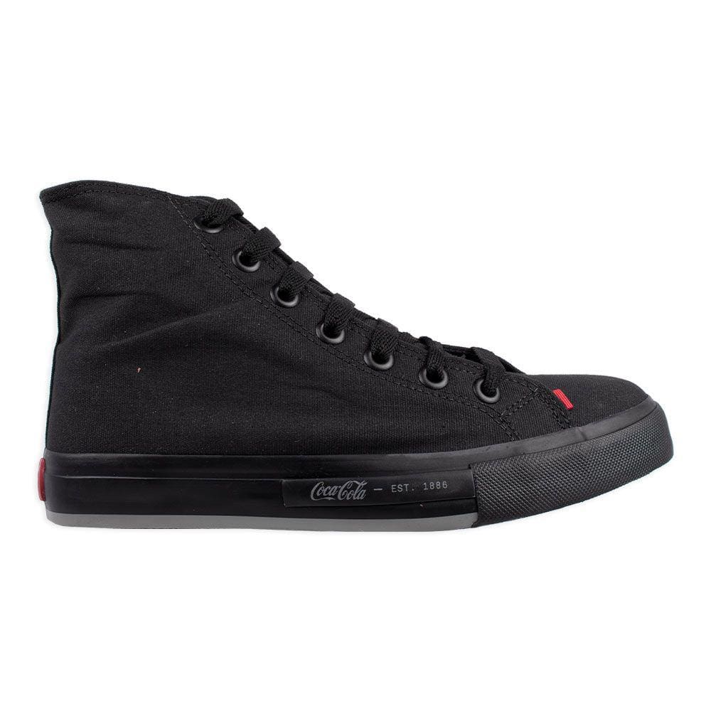 Tênis Coca Cola Daytona Hi All Black Feminino