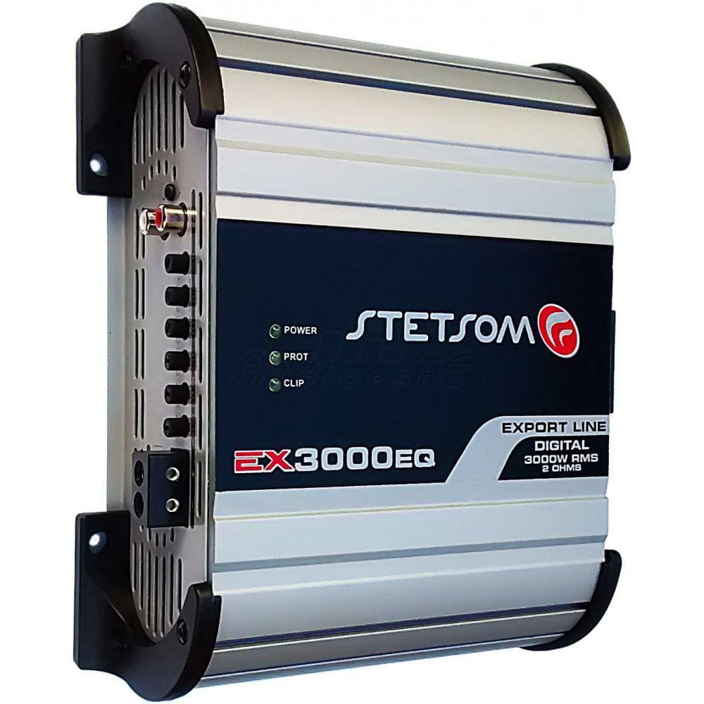 Módulo Amplificador Stetsom Ex-3000 Eq 3000 W Rms Automotivo