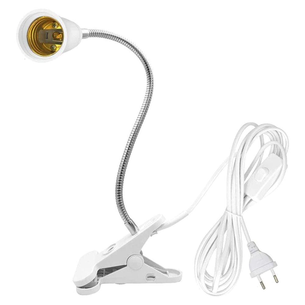 Luminária Flexível Com 1 Soquete Para Lâmpadas