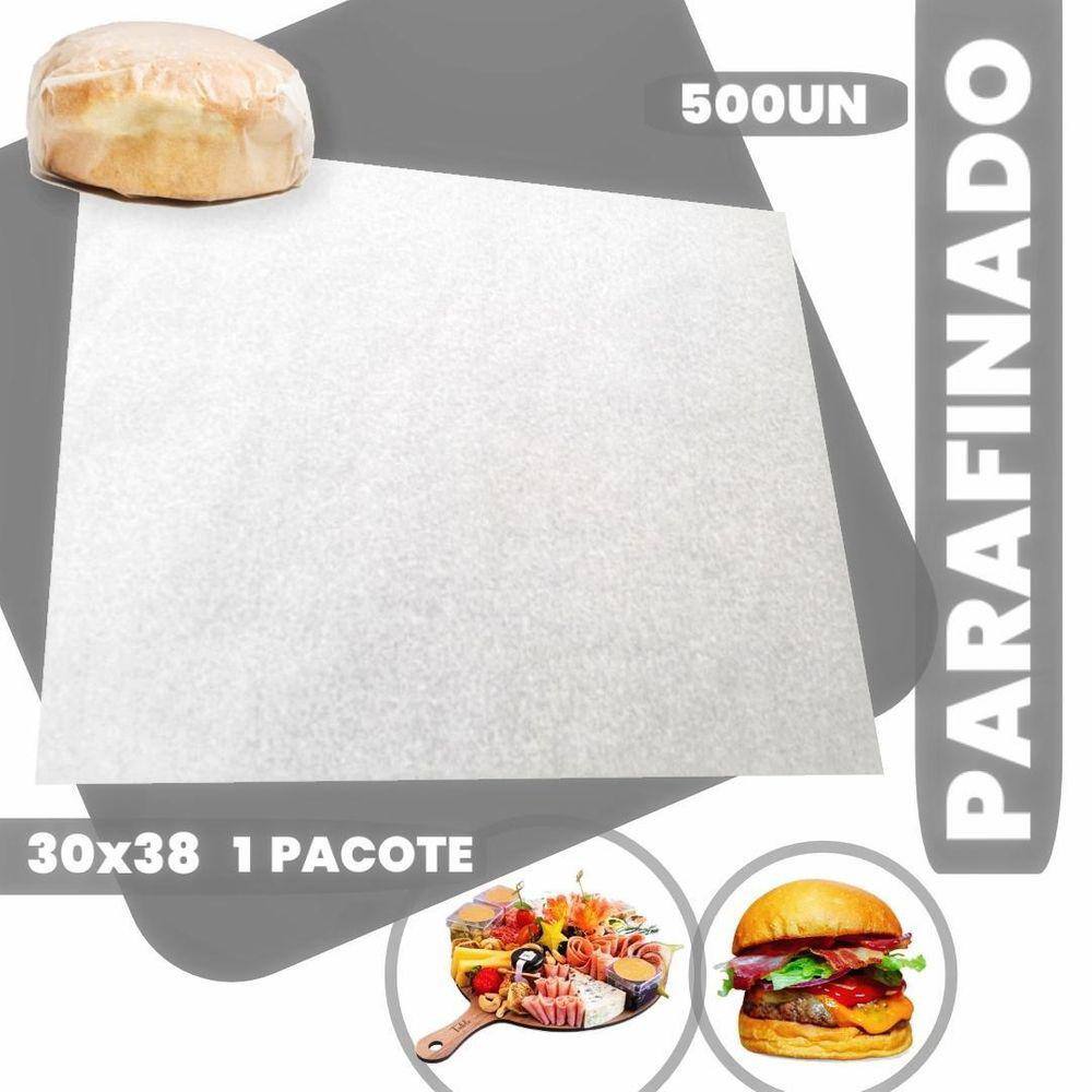 Papel Manteiga Gourmet Impermeavel Segurar Hamburguer Branco