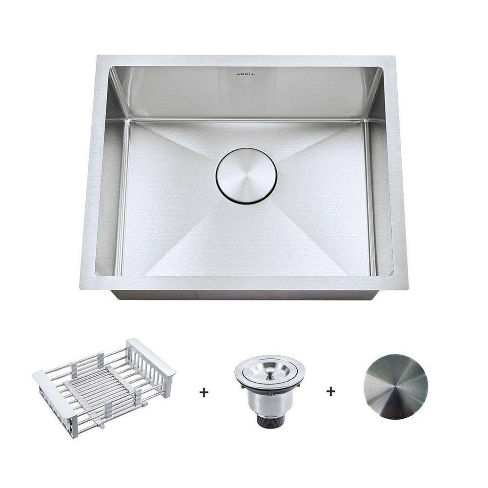 Kit Cuba Gourmet com Acessórios Solo 55x40 e Válvula e Escorredor e Tampa Decorativa Arell