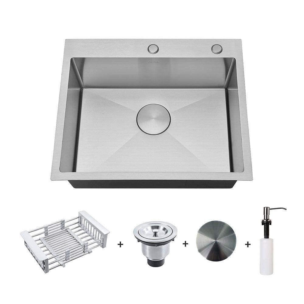 Kit Cuba Gourmet com Acessórios Solo 55x40 e Dosador e Válvula e Escorredor e Tampa Decorativa Arell
