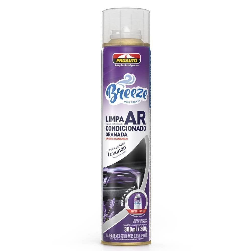 Limpa Ar Condicionado Breeze Lavanda 300ml - Proauto
