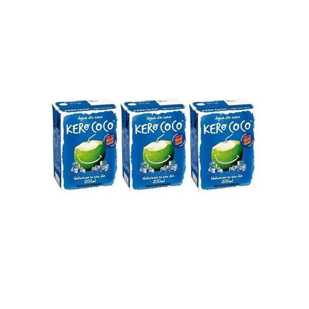 3 Unidades - Água de Coco Kero Coco 1L em Promoção no Oferta Esperta