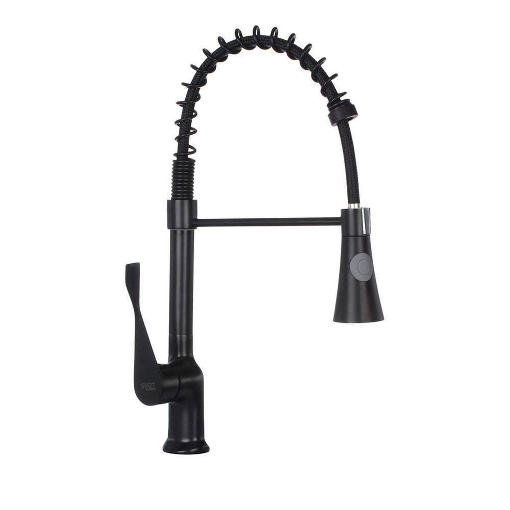 Torneira Cozinha Gourmet Preta Monocomando MisturadorMola