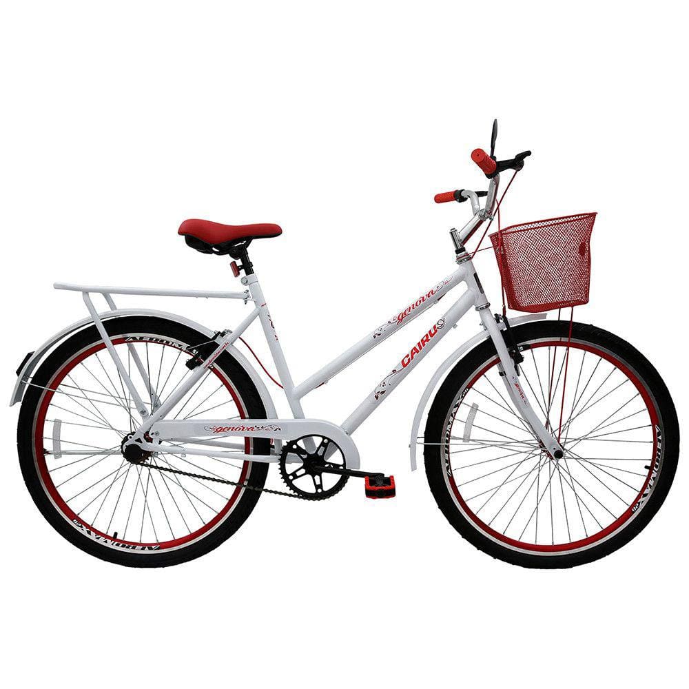 Bicicleta Feminina Cairu Aro 26 com Cesta Personal Genova