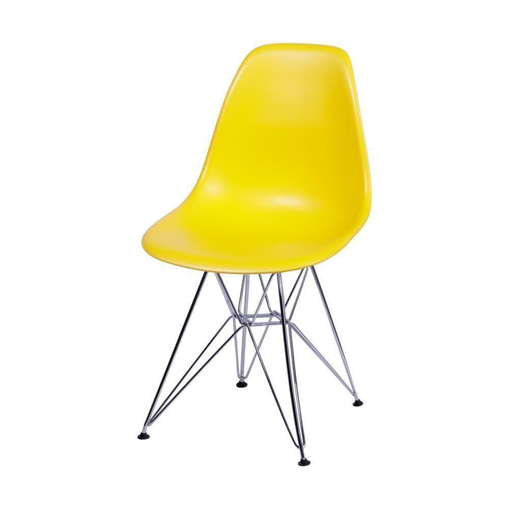 Cadeira Eames Dsr - Amarela