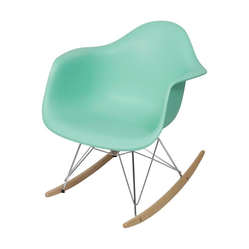 Cadeira Eames Rar Balanço - Verde Tiffany