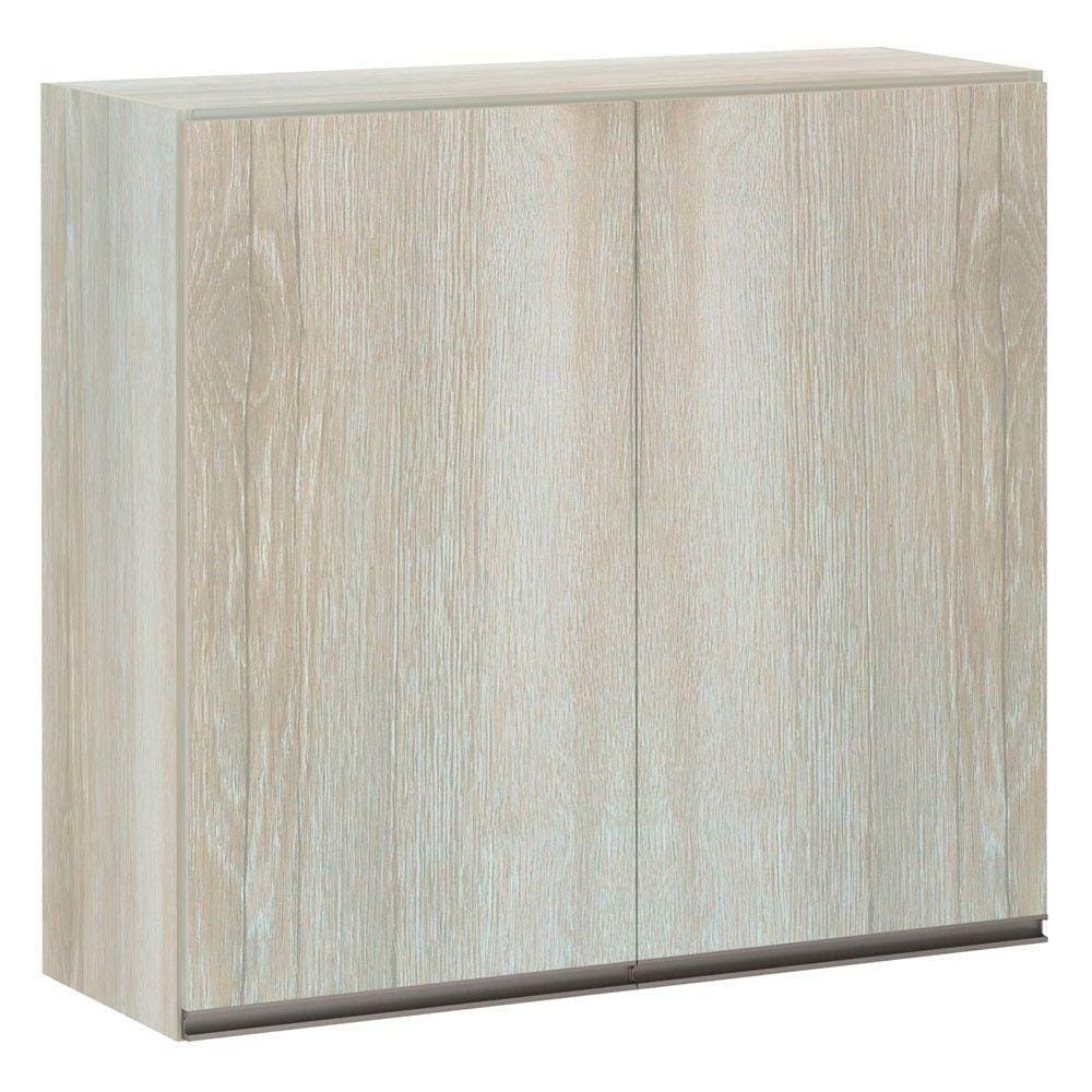 Armário Luciane 80cm 2 Portas Luci Legno Crema