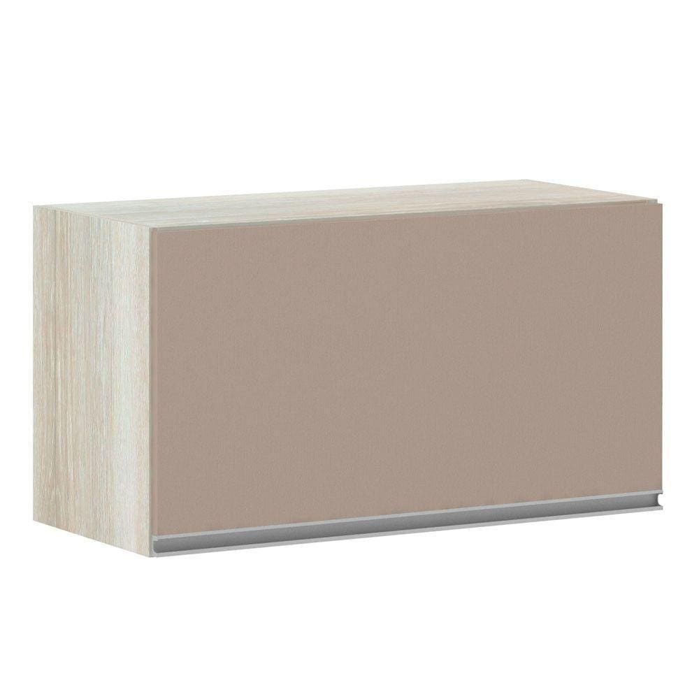 Armário Basculante 70cm 1 Porta Lis Legno Crema C/Connect