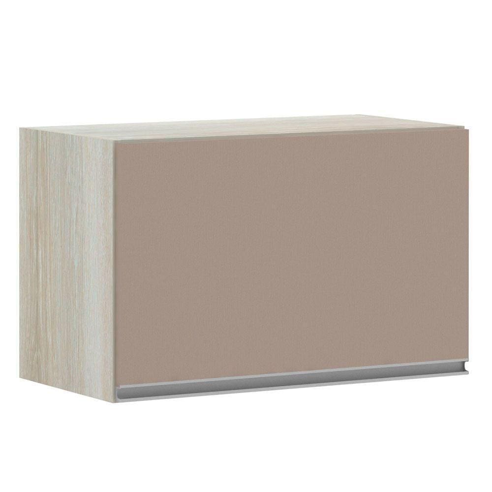 Armário Basculante 60cm 1 Porta Lis Legno Crema C/Connect