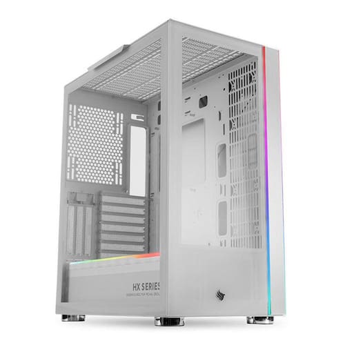 Gabinete Gamer Gamemax INFINIT RGB - M908-TR Branco