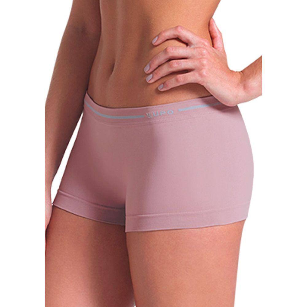 Calcinha Boxer Lupo Loba 41800 Sem Costura Microfibra