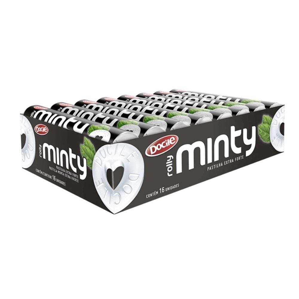 Pastilha Rolly Minty Extra Forte Caixa C/16unid - 464g