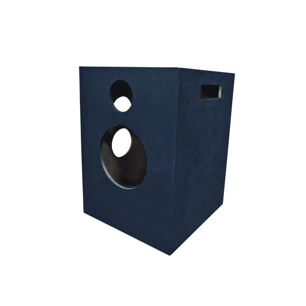 Caixa RLP Vazia para Moto Emborrachada 2 10” + 2TW + 2DRIVER