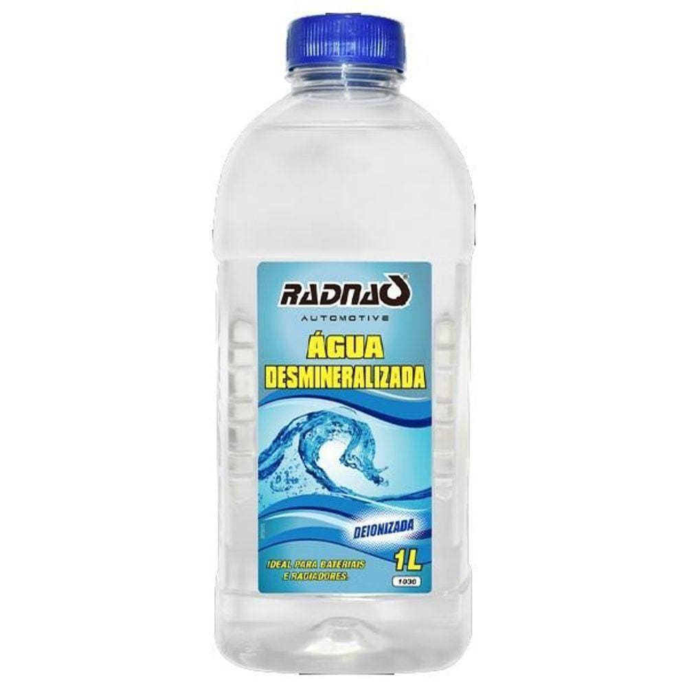 Agua Desmineralizada Deionizada Litro - Radnaq