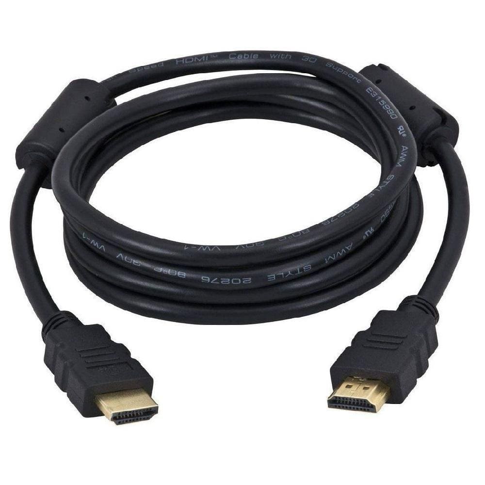 Cabo Hdmi 1.4 4k 3d 1080p Full Hd C/Filtro Tv Lcd Led Plasma