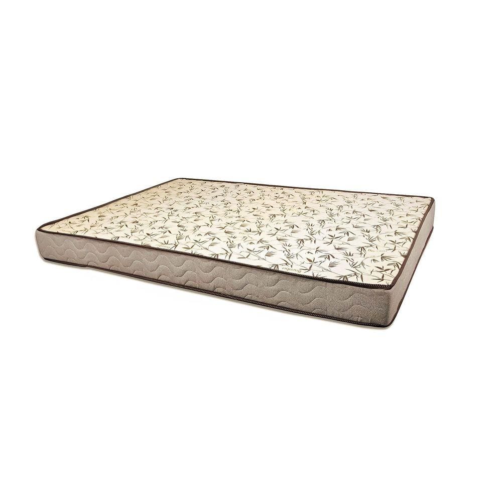 Colchão Queen 158 Flórida Bello Box - 100% Espuma - D26 Cinza 14x158x198