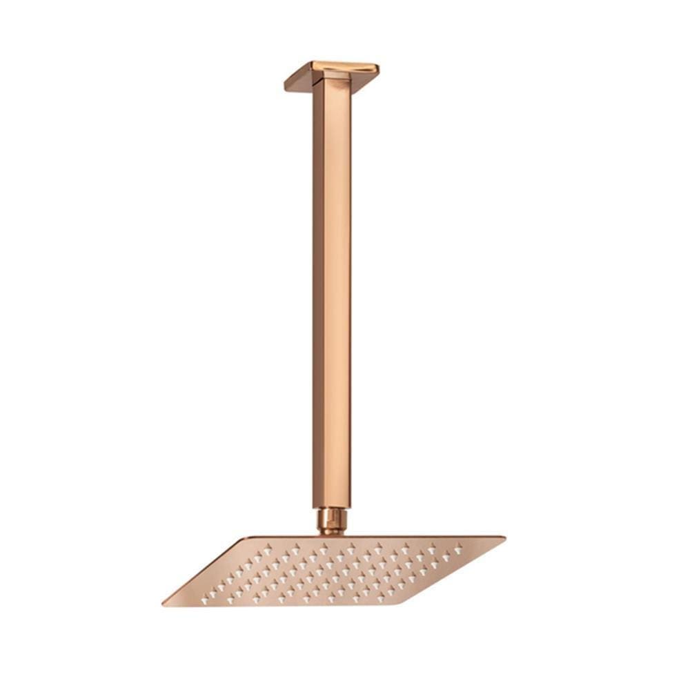 Ducha Chuveiro Slim Prizi Quadrado 20x20cm Inox 304 Rose de