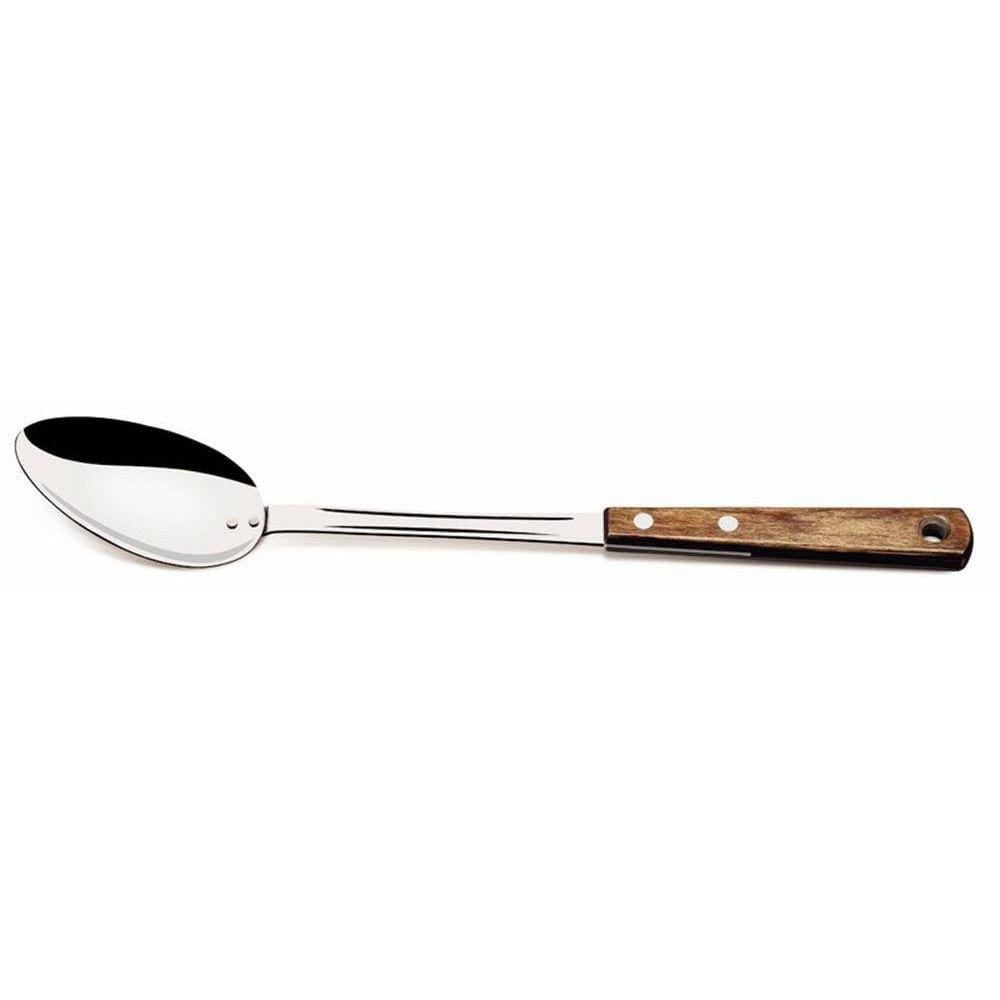 Colher Para Arroz Polywood Castanho Lamina De Aco Inox E Cabo De Madeira Tramontina