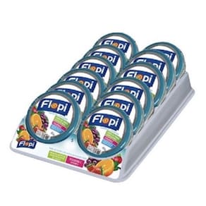 Bala Sem Açúcar Flopi Fruit Mix Frutas Caixa C/12unid - 480g