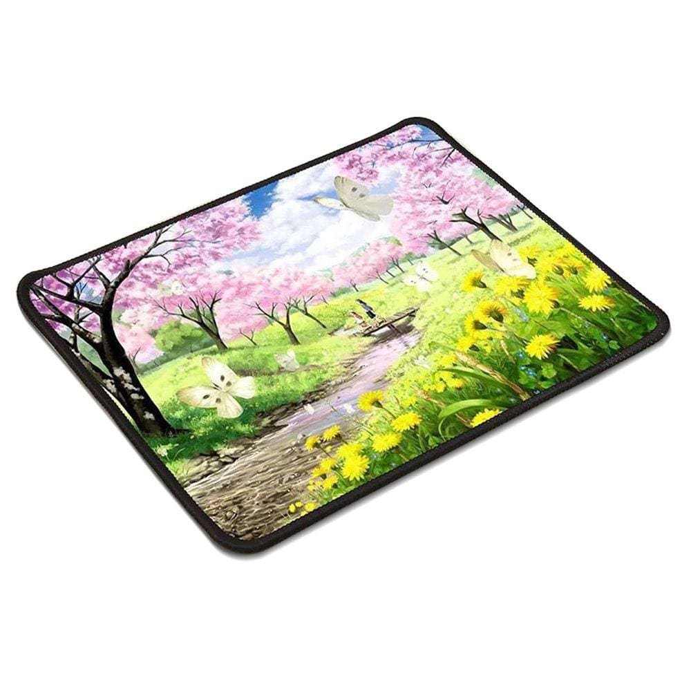 Mousepad Personalizado Flores e Cerejeiras
