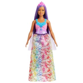 Barbie Boneca Cabelo Roxo - Profissões Cabeleireira - Mattel