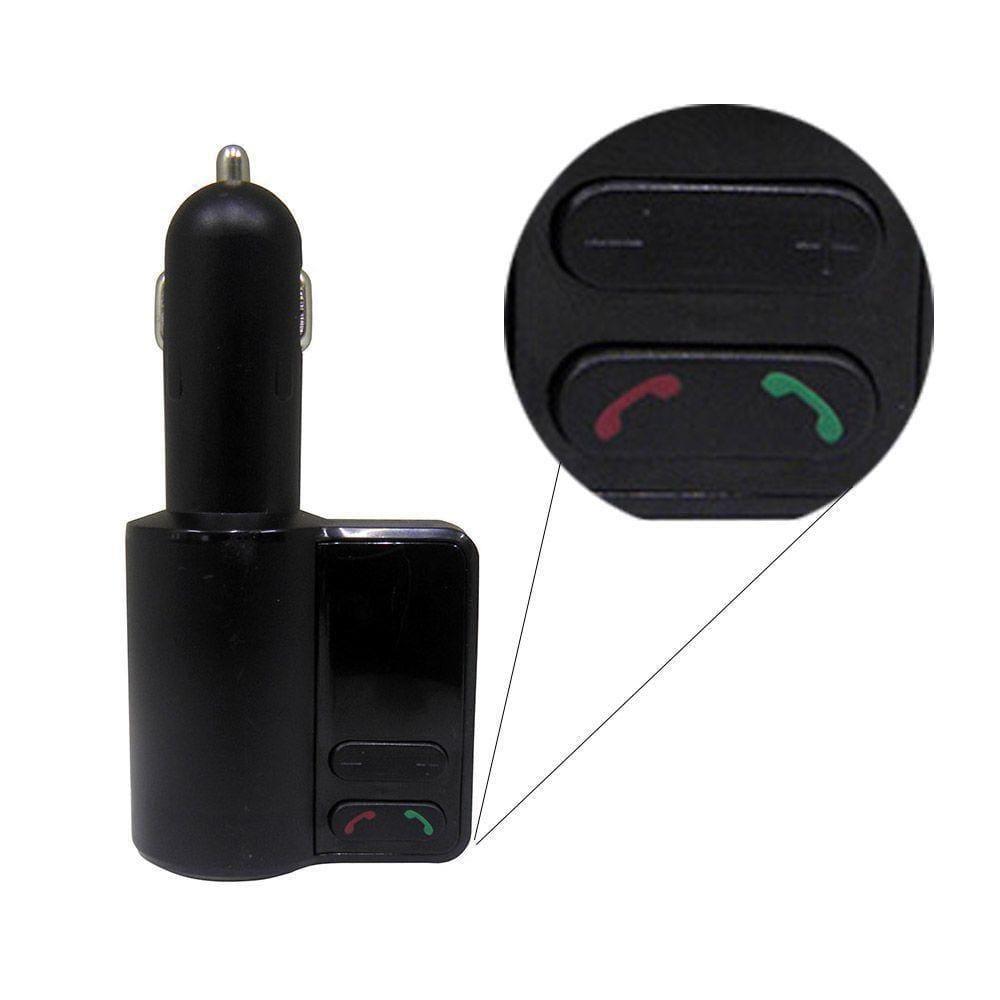 Carregador Celular Veicular Usb Bluetooth Fm Atende Ligacao