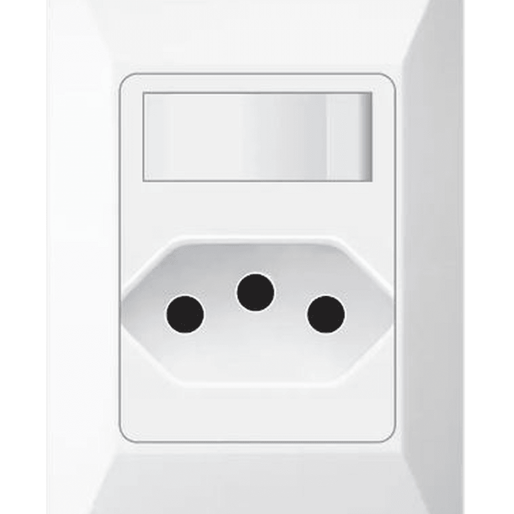 Interruptor Simples E Tomada 2p+t 20a/250v Sistema Externo - Fame