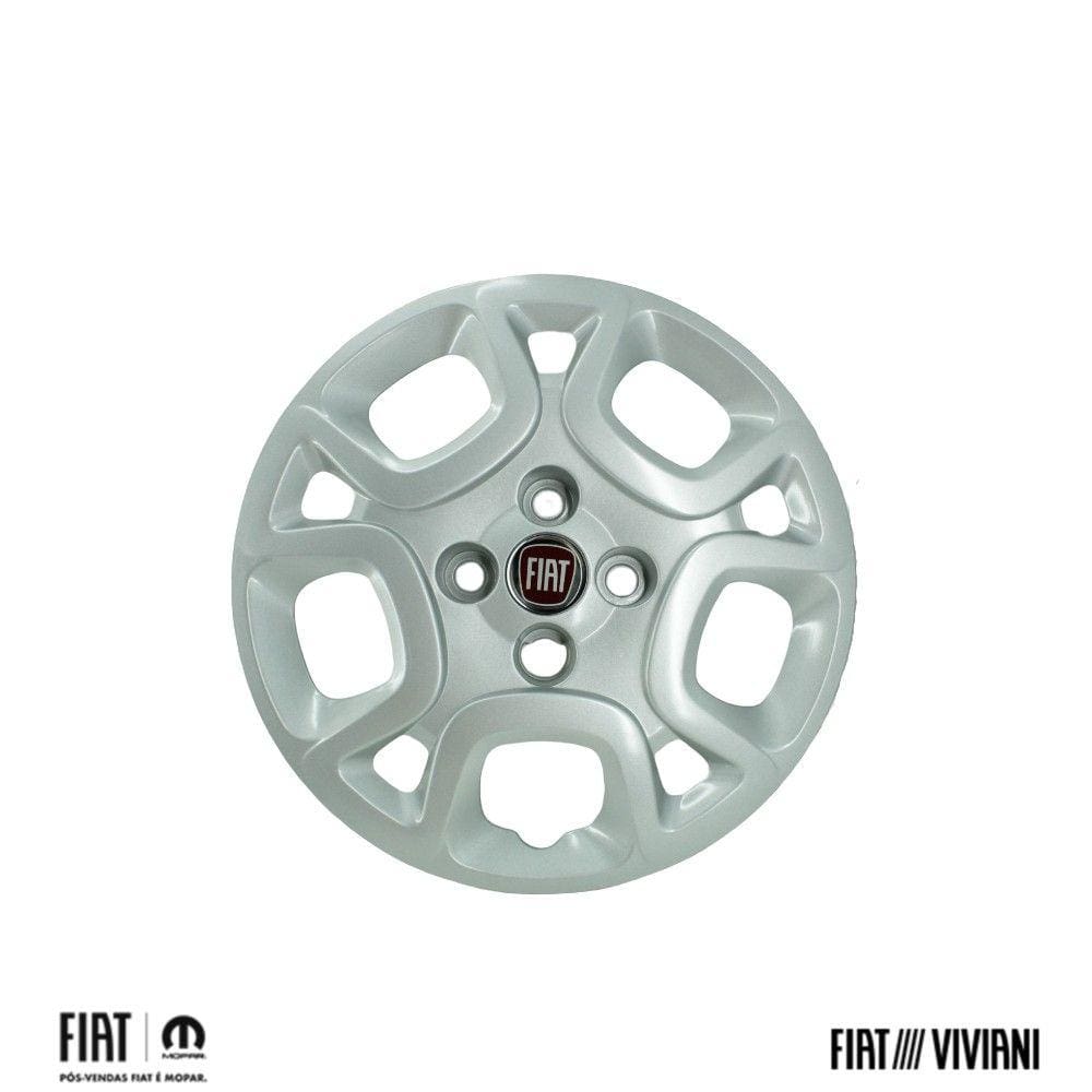 Calota Aro 14 Metalizado Fiat Novo Uno