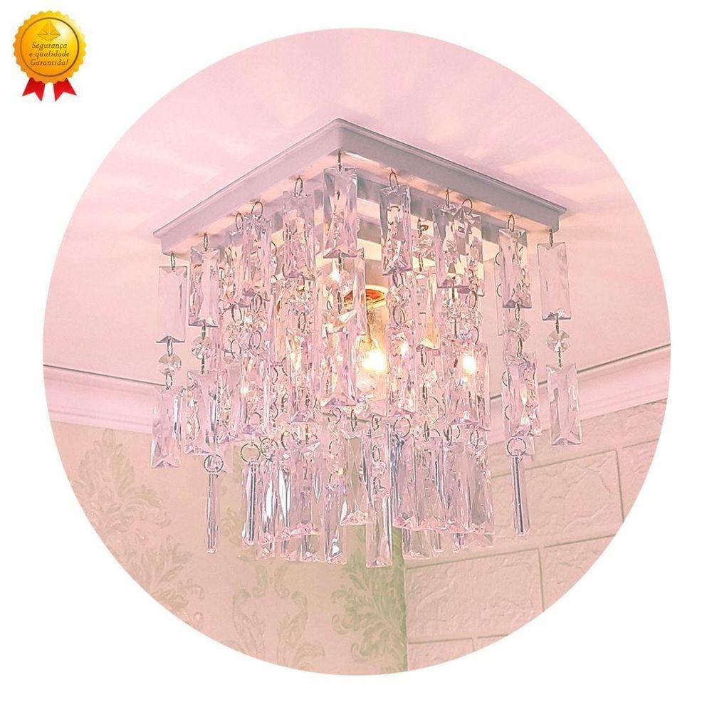 Lustre Para Cozinha Luminaria De Teto Paflon Decoração Casa
