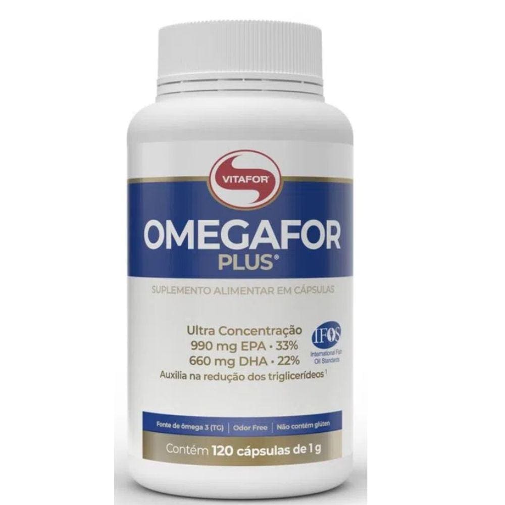 Omegafor Vitafor Cápsulas Ômega 3 Dha 660mg Epa 990mg