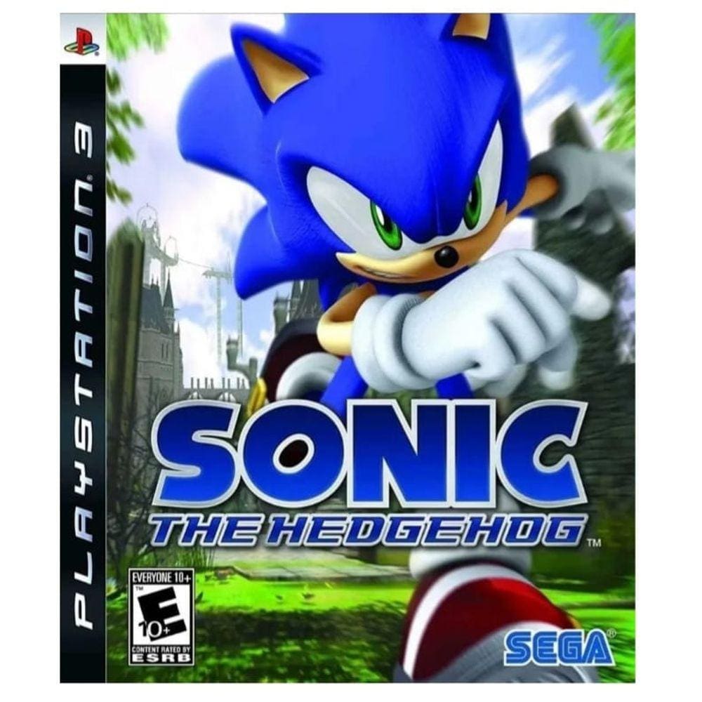 Jogo Sonic The Hedgehog Ps3 Novo