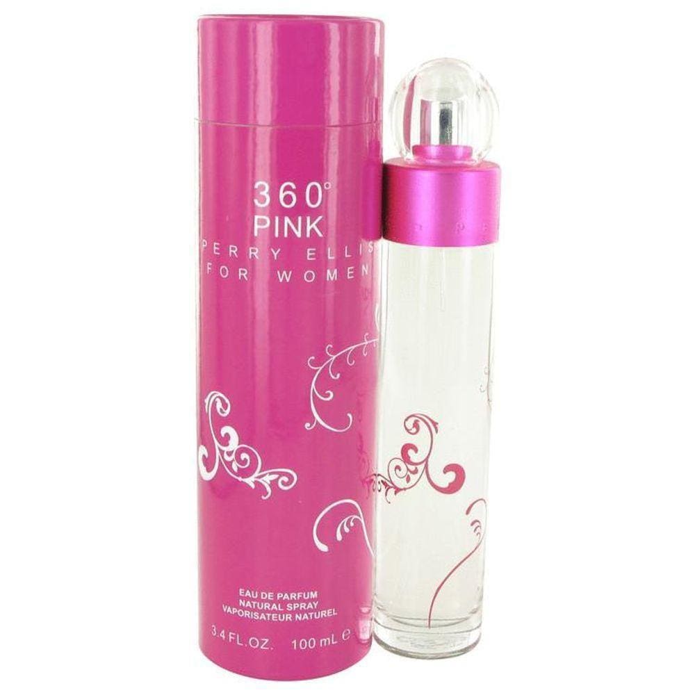 Perfume Feminino 360 Pink Perry Ellis 100 Ml Eau De Parfum