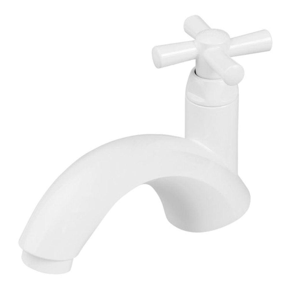 Torneira Para Lavatorio Branca Mesa Cross - Tigre