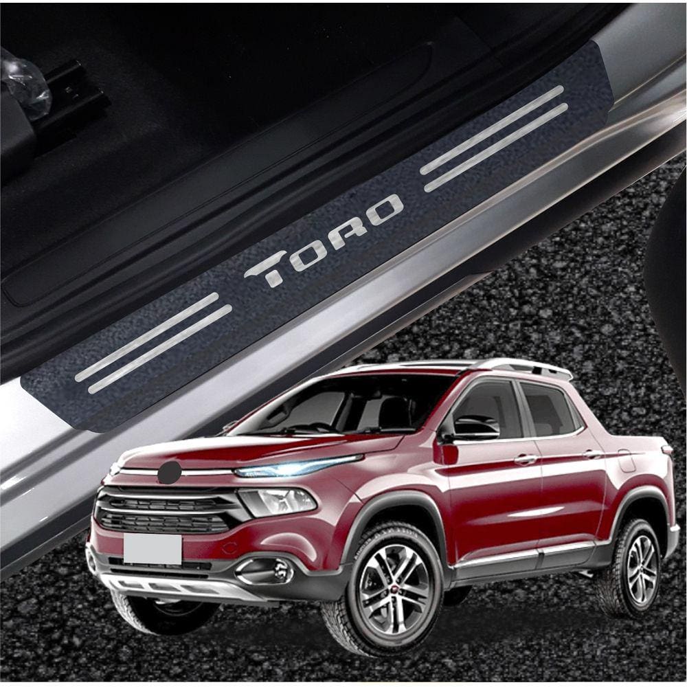 Soleira 8 Peças Fiat Toro