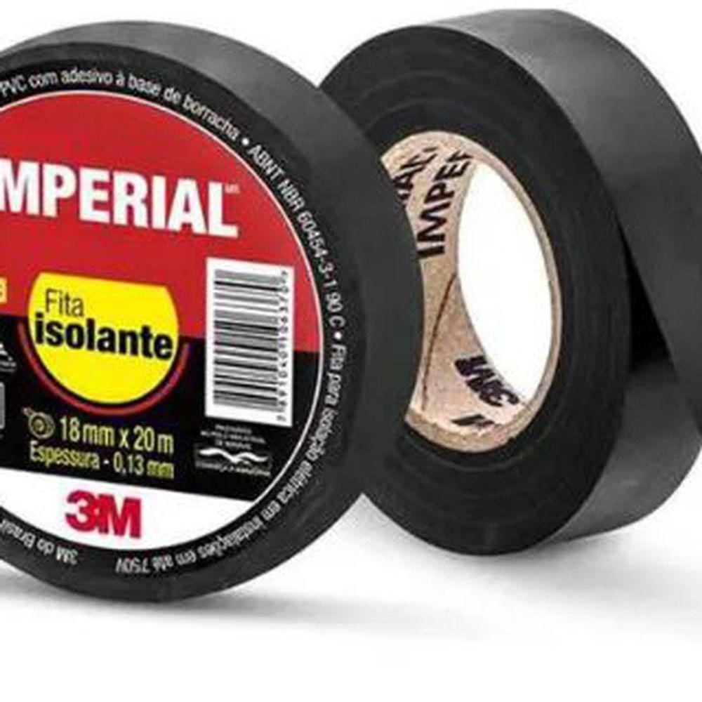 Fita Isolante Preta 18mm - Imperial