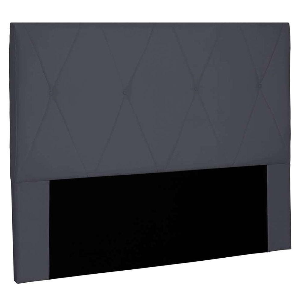 cabeceira casal aquilla suede cinza