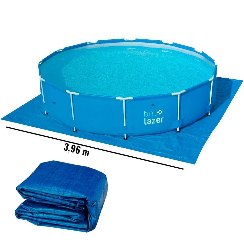 Forro Para Piscina Com Armação 3,96mt 6200l a 8200l 103800 BEL