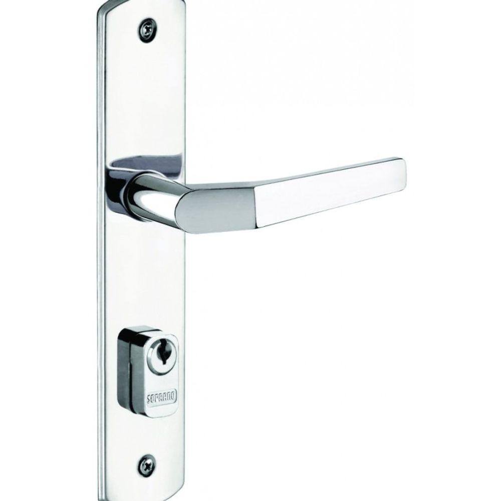 Fechadura Externa Pop Line 40x53 Esp26 Cromada - Soprano
