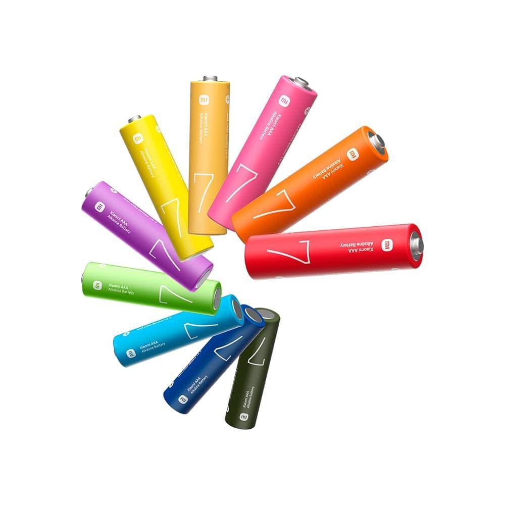 Estojo Com 10 Unidades De Pilha Alcalina Aaa Xiaomi