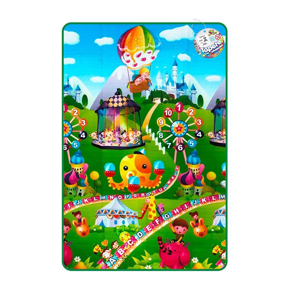Tapete de Atividades Infantil Bebe Com Proteção Térmica 180 x 120 CM