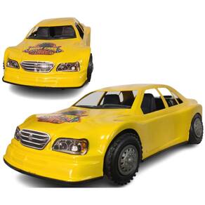 Brinquedo Menino Carro Corrida Amarelo Motor Racing OMG Kids